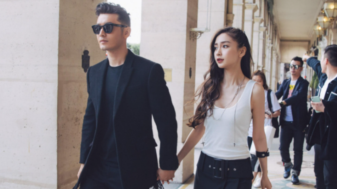 baby跑男高调秀恩爱,要老公黄晓明不接郑恺电话,字幕抢镜