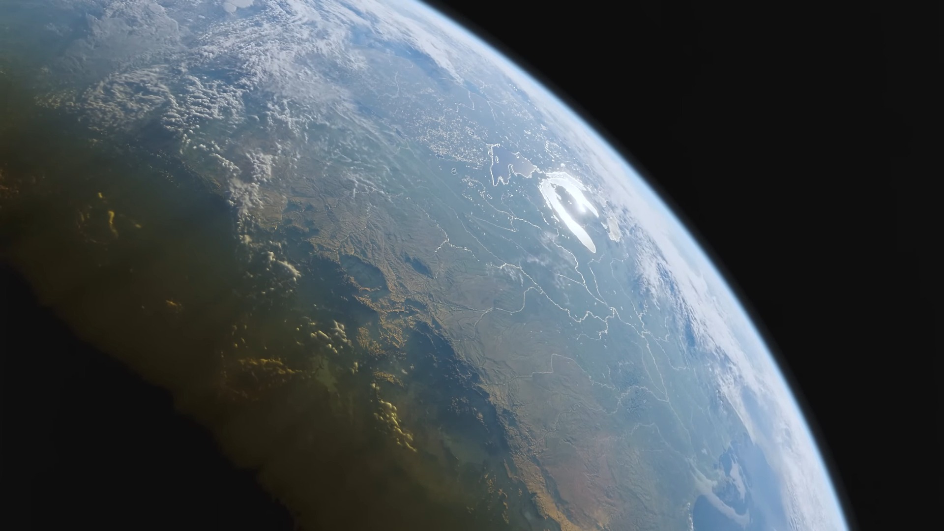用blender做出外太空地球的震撼场景
