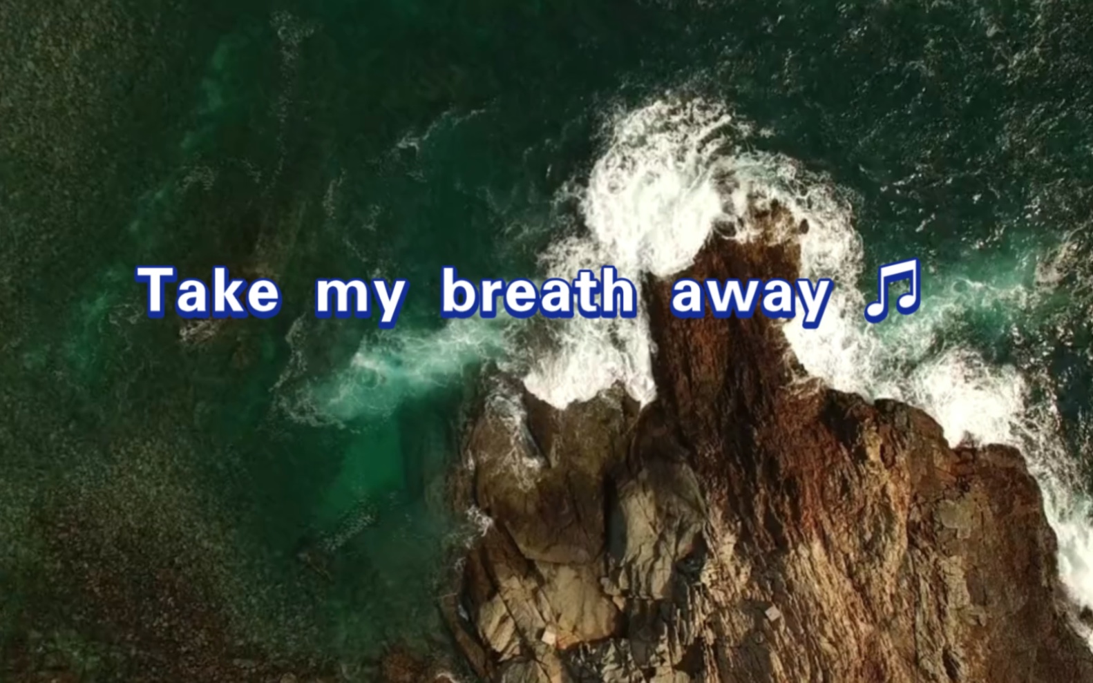 [图]英语歌曲～Take my breath away ♫