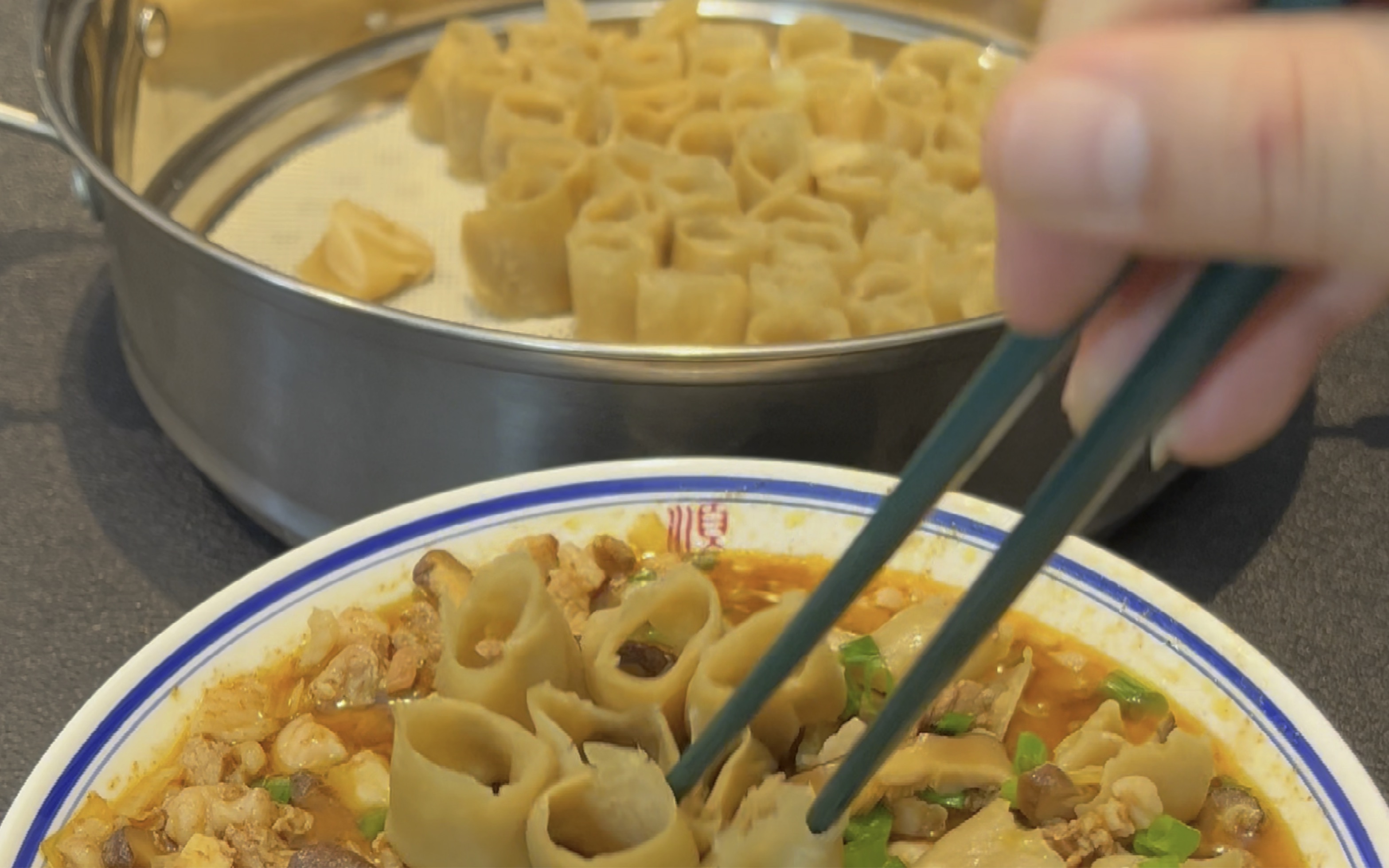 莜麵窩窩羊肉湯湯