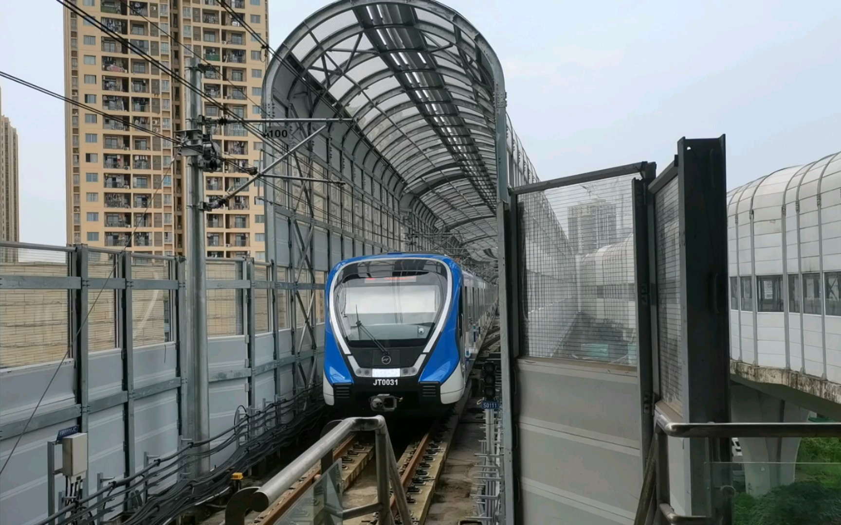 【重庆地铁江跳线】jt003#进跳蹬站 圣泉寺站方向