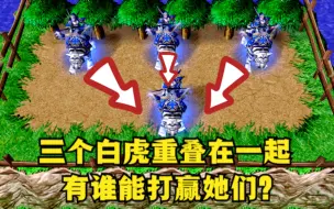 Tải video: 《魔兽争霸3》，如果三个白虎重叠在一起，有谁能打赢她们？