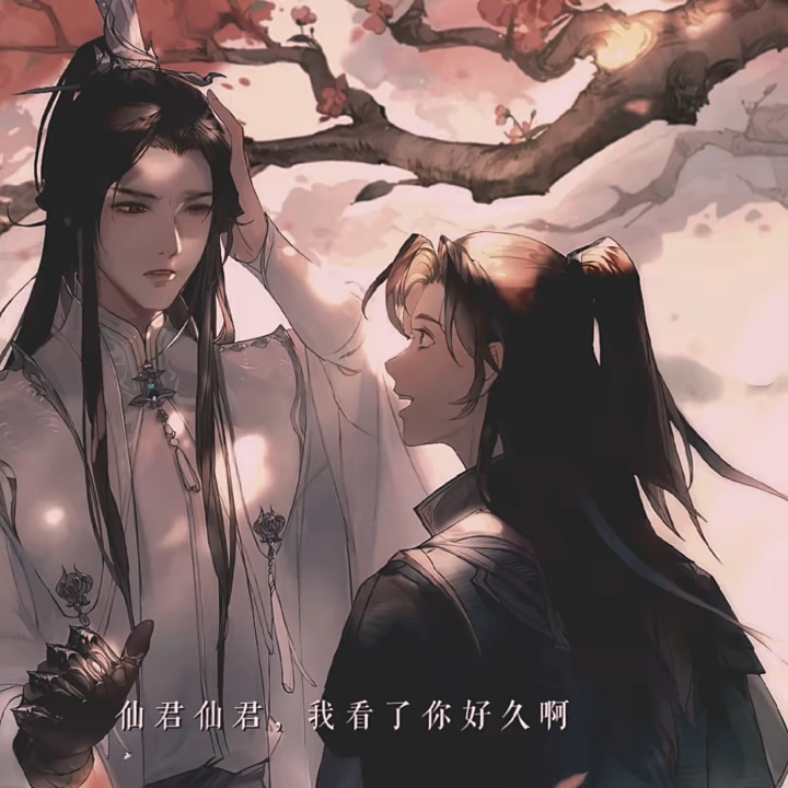 那年海棠花搜树下他一眼便倾心了站在海棠花树下的楚晚宁海棠花的肆意