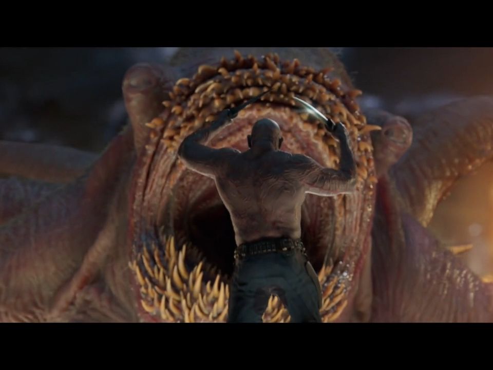 【漫威电影】《银河护卫队2》逗比天团 vs 星际触角怪 边打怪边搞笑!