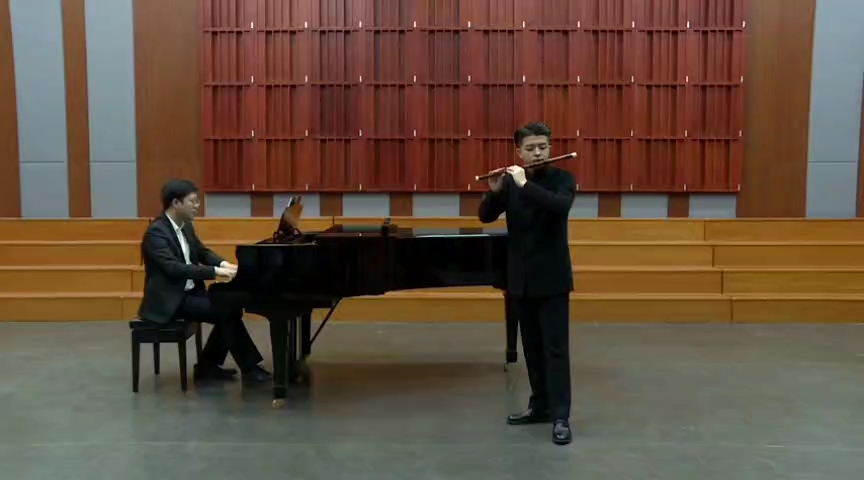 竹笛现场飘雪片段