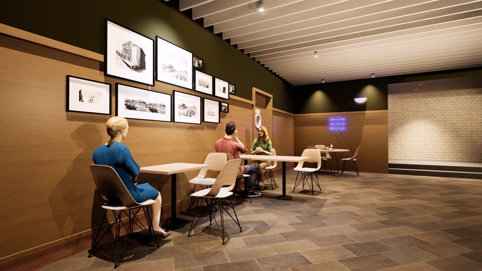 肯德基室内twinmotion