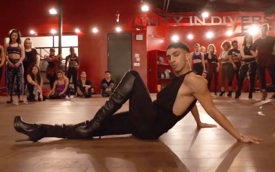 【法国高跟鞋妖男】yanis合作aisha性感jazz编舞tyron