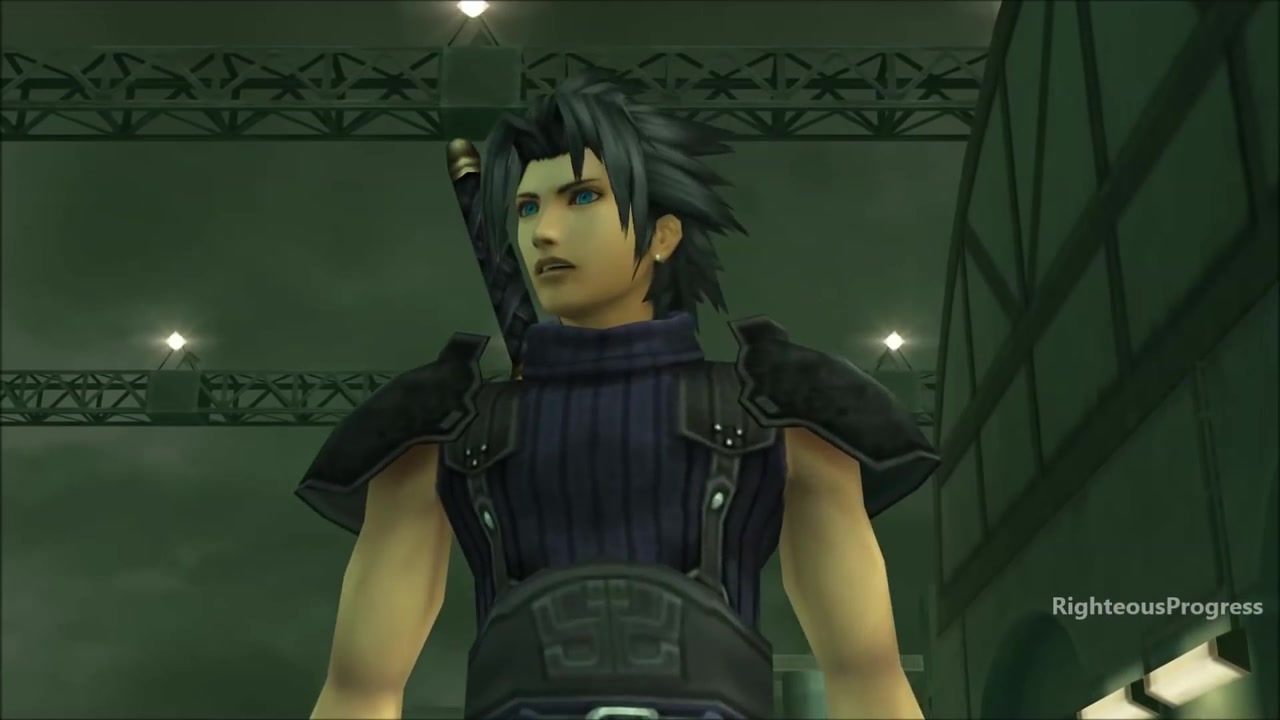 psp游戏回顾最终幻想7代核心危机通关视频crisiscorefinalfantasyvii