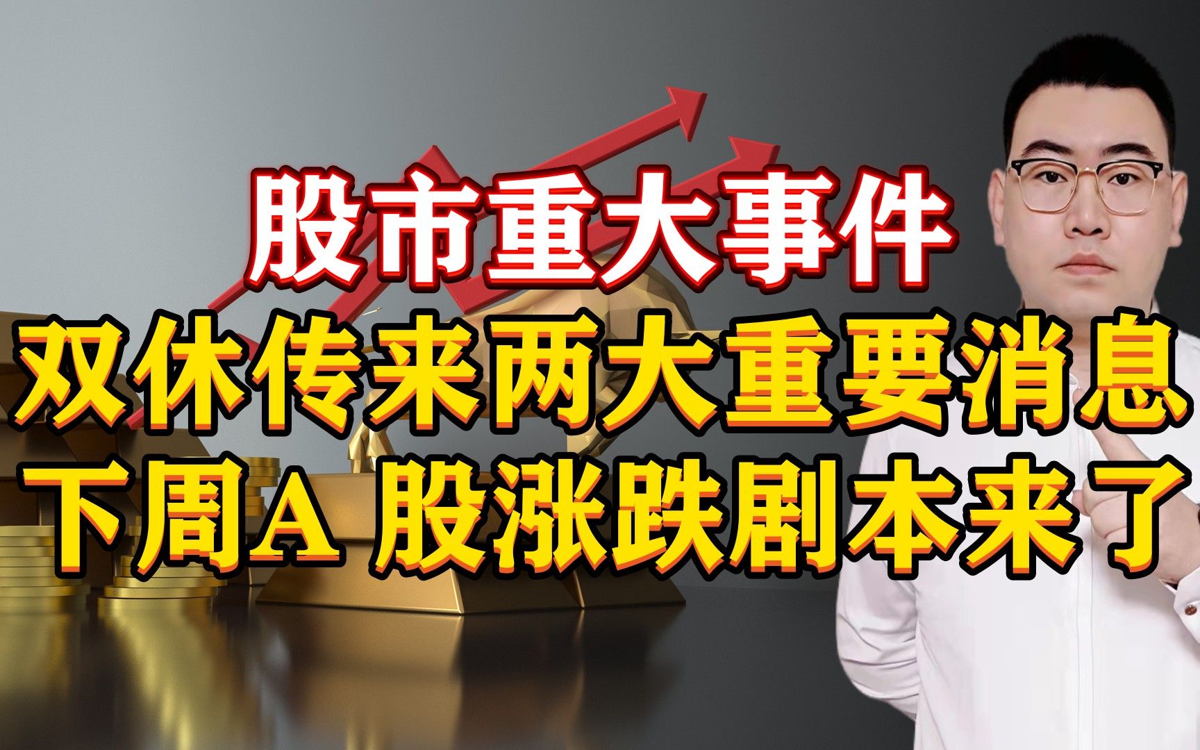 A股下周重大事件!双休传来2大重磅消息,下周股市涨跌剧本来了!哔哩哔哩bilibili