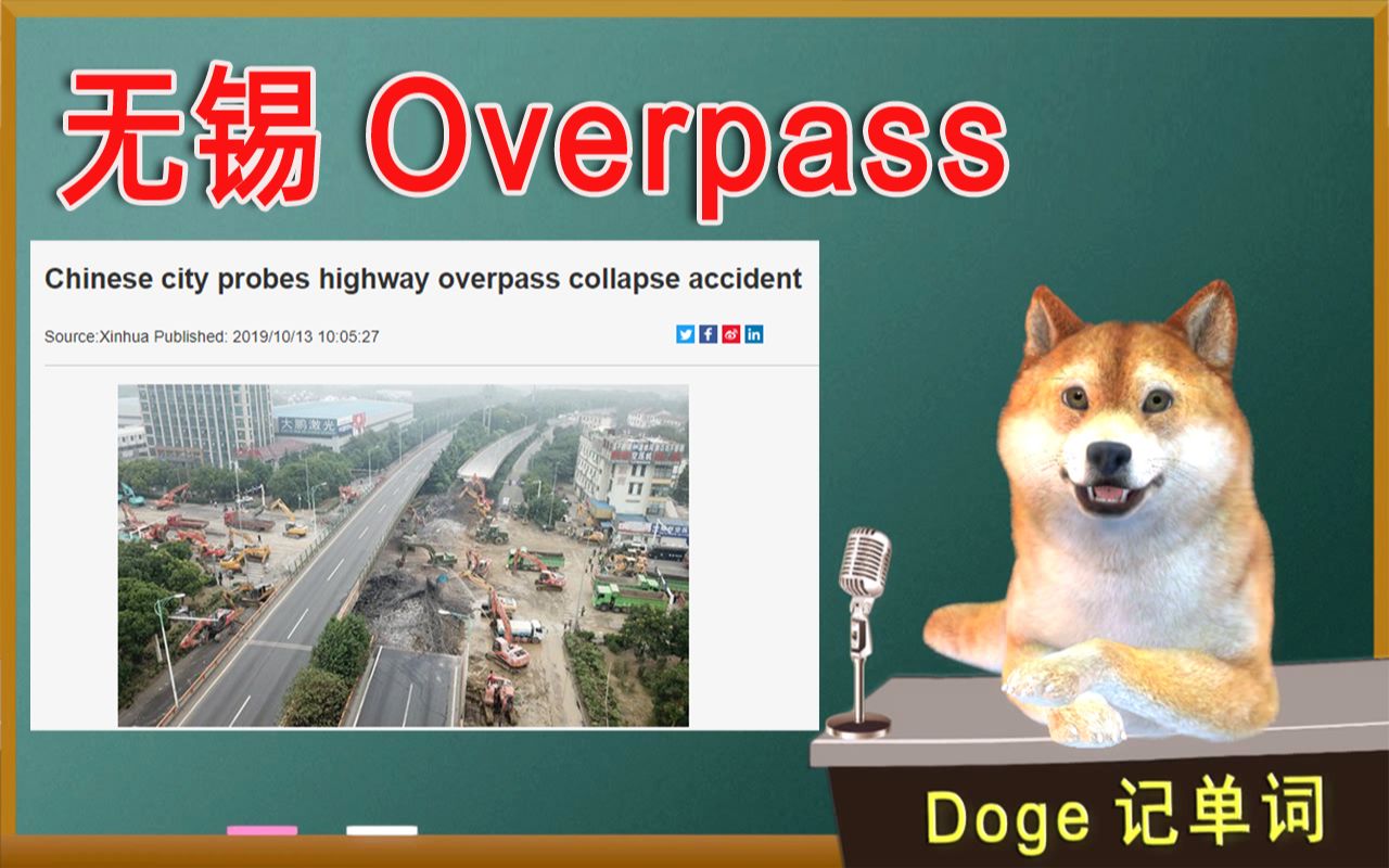 【每日一词】1014 overpass 考博英语词汇哔哩哔哩bilibili