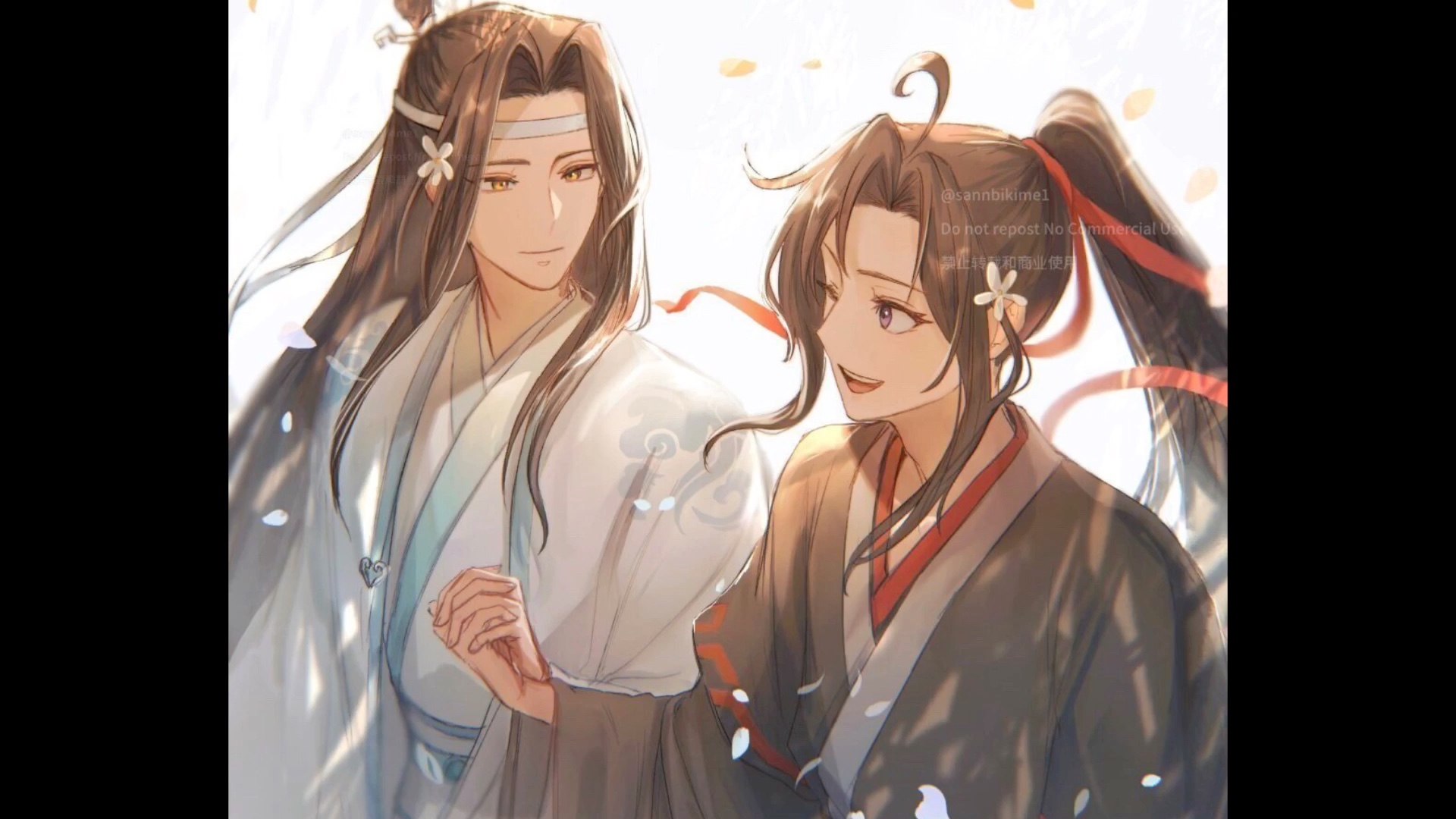 魏无羡和蓝忘机的曰常