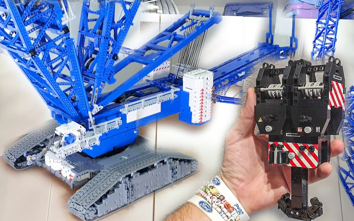 利勃海尔 lr11000 吊装测试 lego乐高 technic科技/机械 moc