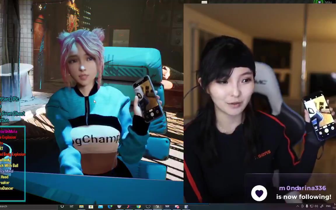 [图]现在的虚拟主播已经发展到这个程度了吗？ twitch上的codemiko cyberpunk