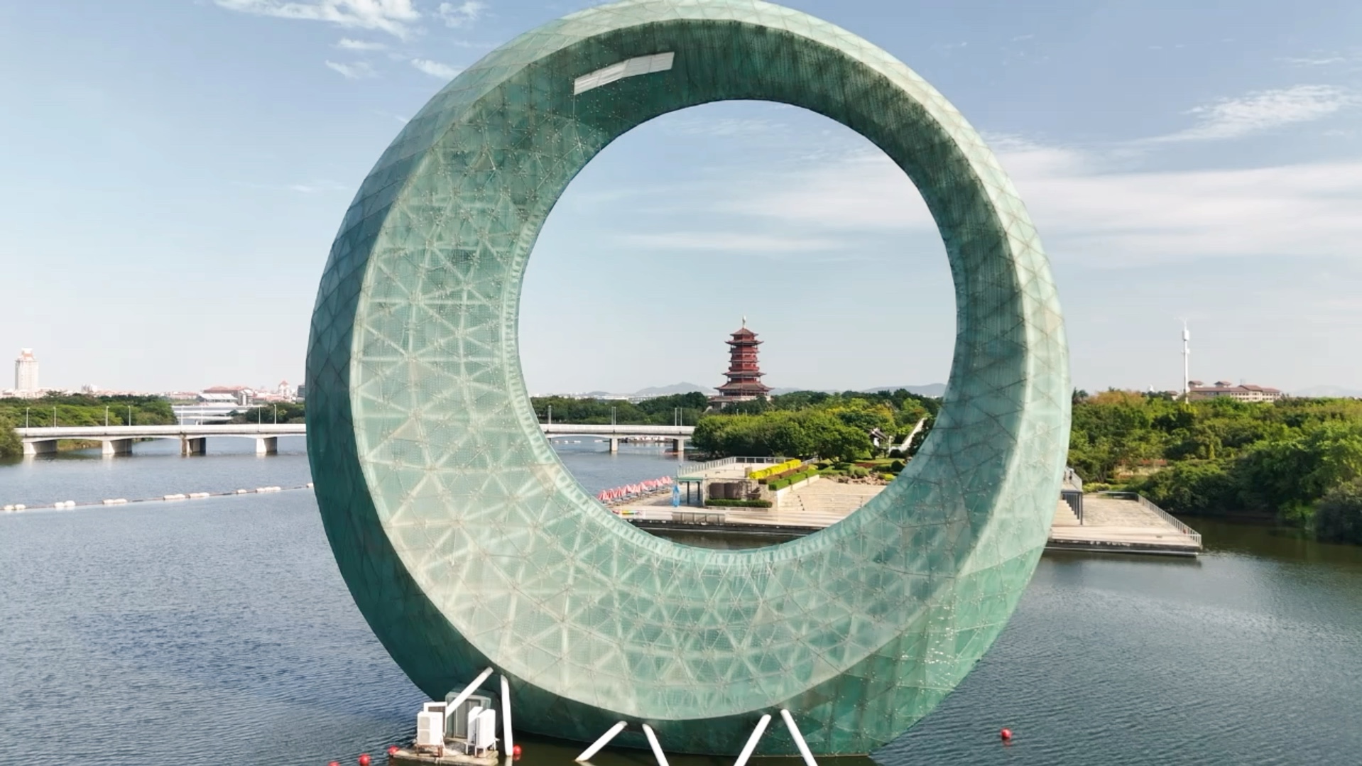 厦门园博苑航拍练习 dji mini4 pro