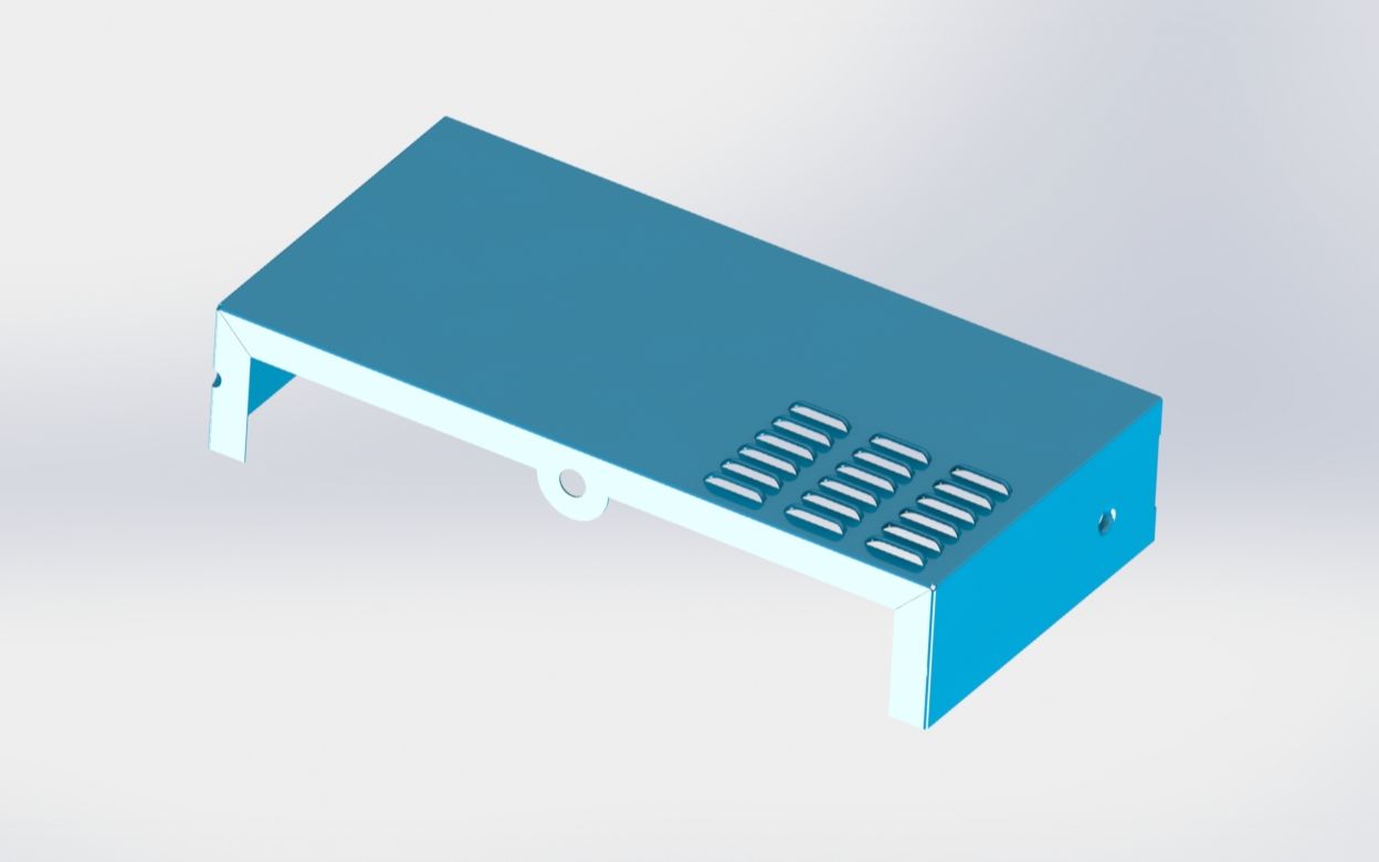 8分钟教会你如何用solidworks绘制钣金护罩哔哩哔哩bilibili