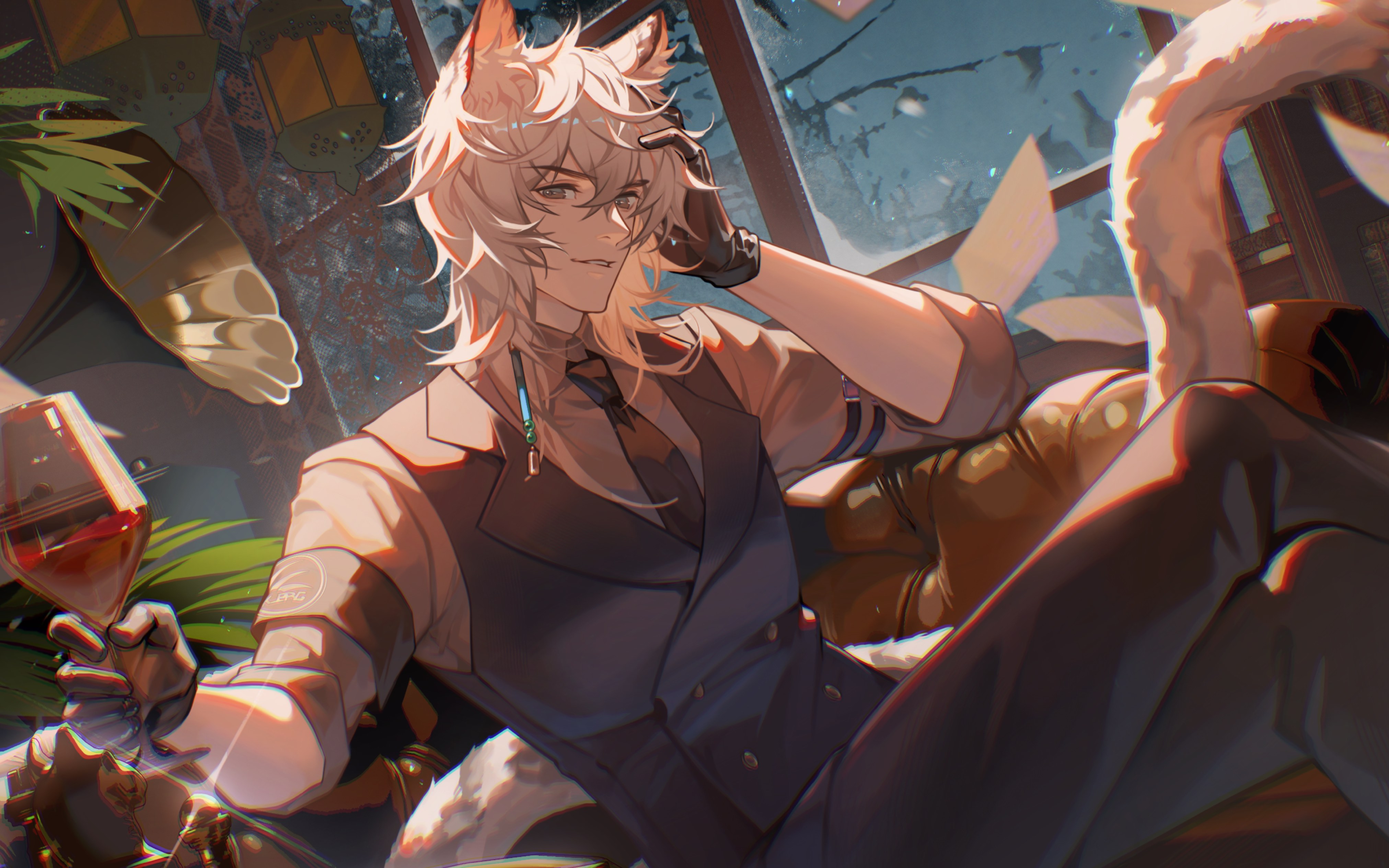 【明日方舟】银灰,一款我的貌美前夫哔哩哔哩bilibili