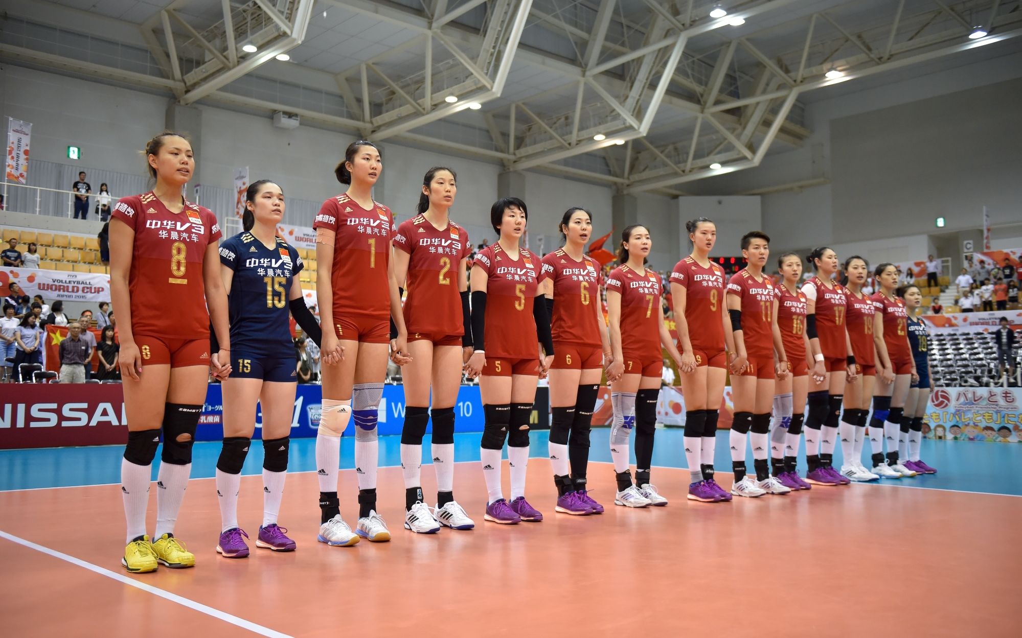 【2015女排世界盃】中國vs肯尼亞(fivb英文解說)