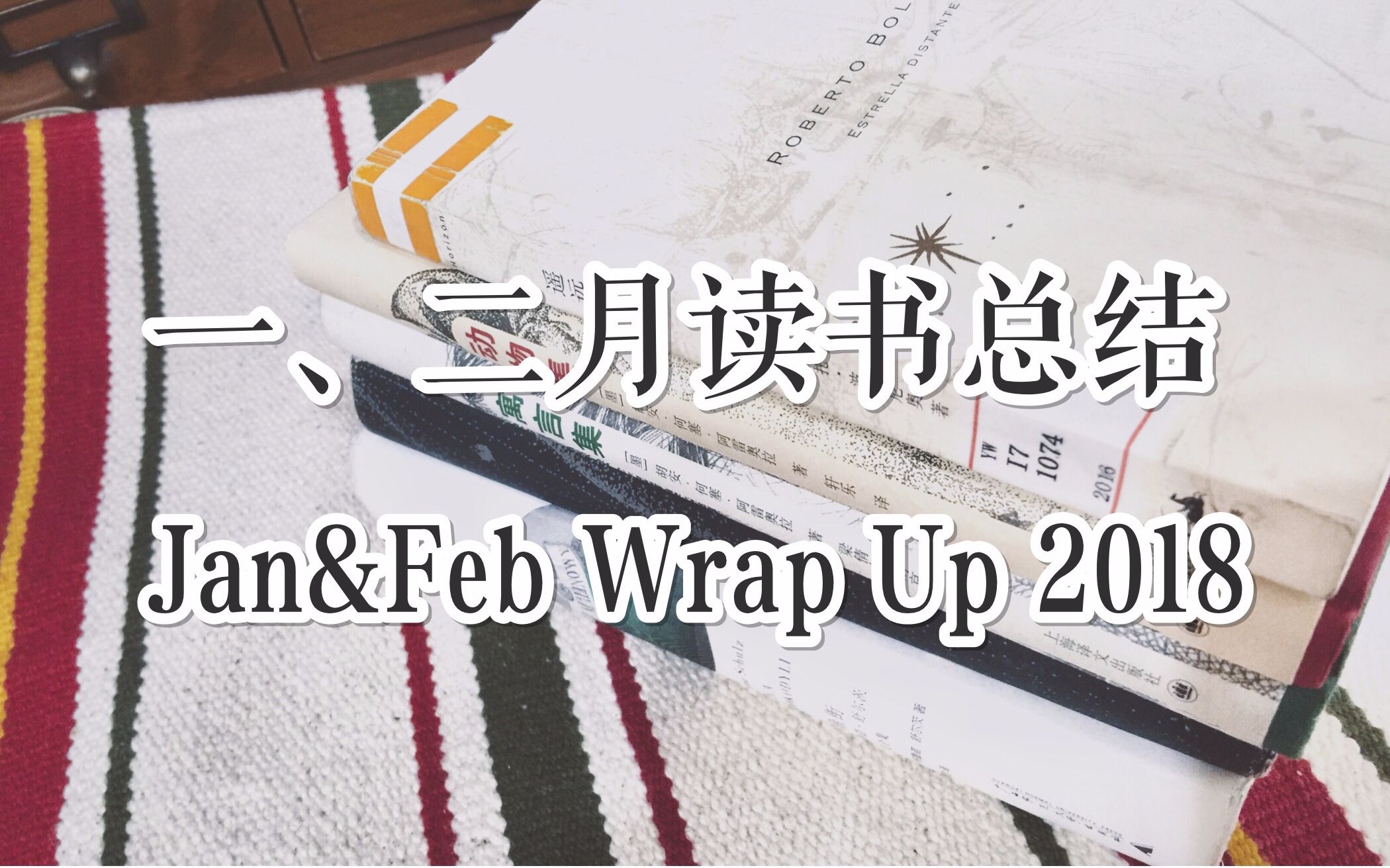 【天.】一二月读书总结分享 | Jan.&Feb. Wrap Up 2018哔哩哔哩bilibili