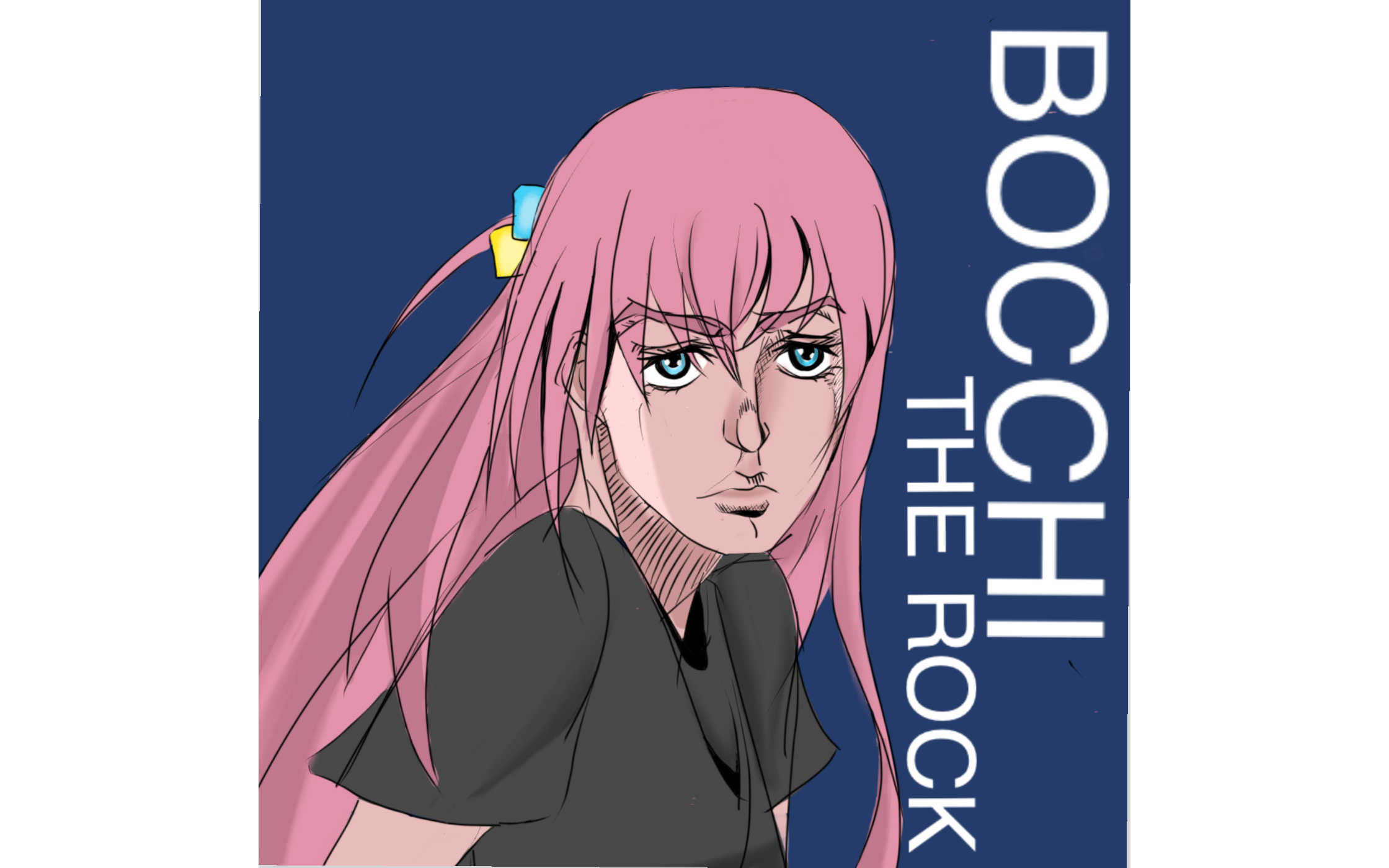 jo化波奇酱捏!(小孩子不懂事画着玩的