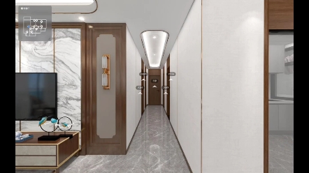 新中式集成墙板设计