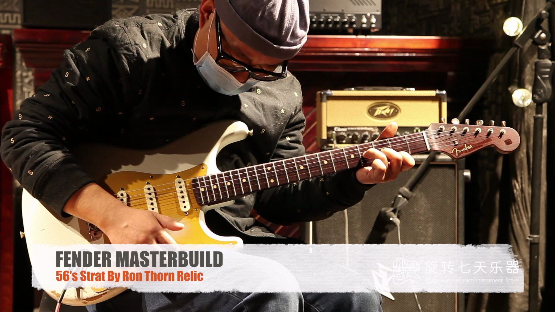 芬达 Fender Master Built 2019 Ron Thorn 56 Start Relic R96288 MasterBuilt美产电吉他哔哩哔哩bilibili