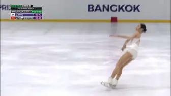 Video herunterladen: 【24-25JGP泰国站】申智娥 Jia Shin （119.10）| 女单自由滑