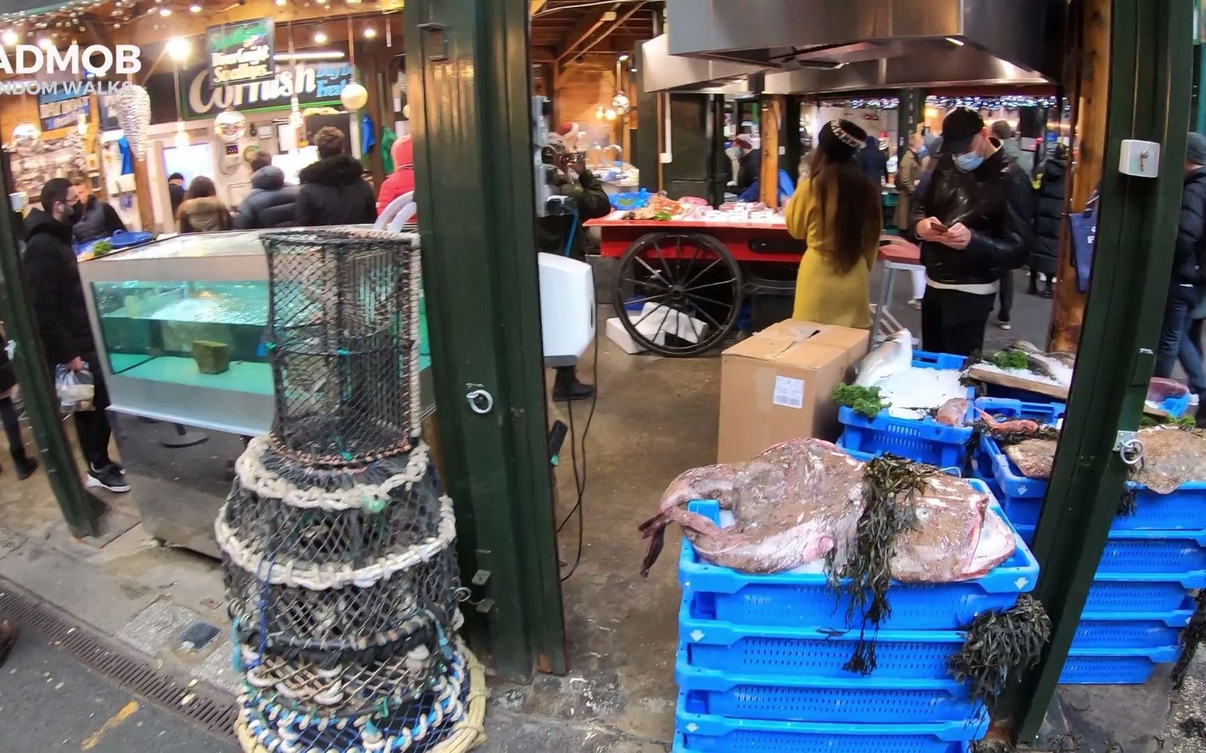 [图]London Walk - Christmas EVE - Borough Market Merry Christmas to EVERYONE