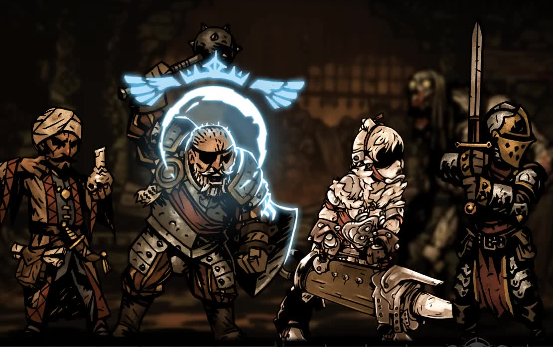 暗黑地牢(新人实况第三十六期):五一放假死老兵,心痛,两个boos都rush