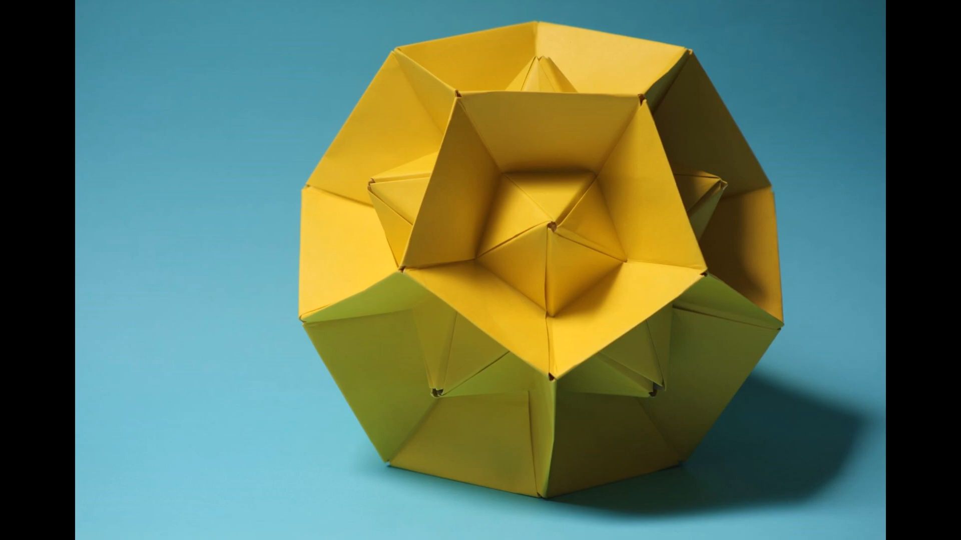 【jaime ni09o bernal】dodecaedro squeezer折纸花球制作教程