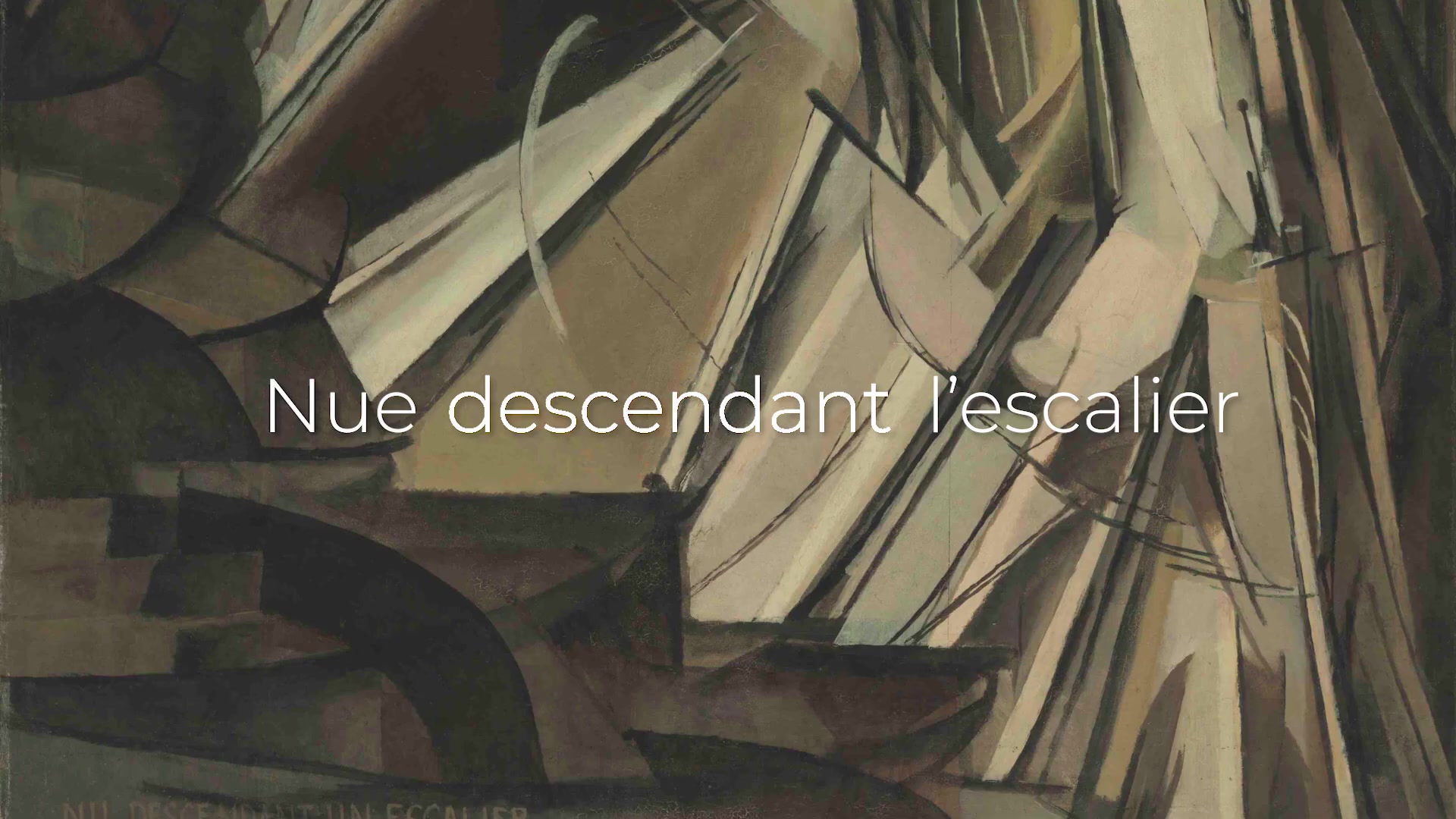 【云看画】马塞尔ⷦœ尚  《下楼梯的裸女》(MARCEL DUCHAMP: Nude Descending a Staircase)哔哩哔哩bilibili