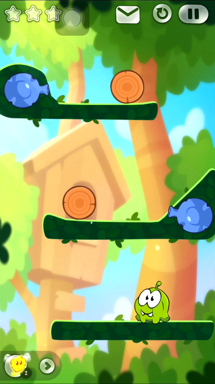 割绳子之割绳子2苹果版本ios01关卡森林0040