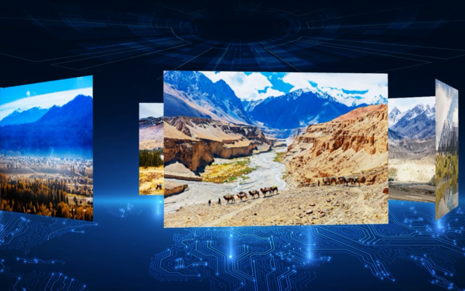 一分钟3d多图片轮播动画ppt教程