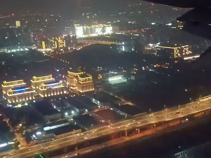 [图]2023年12月最后一天俯瞰上海夜空