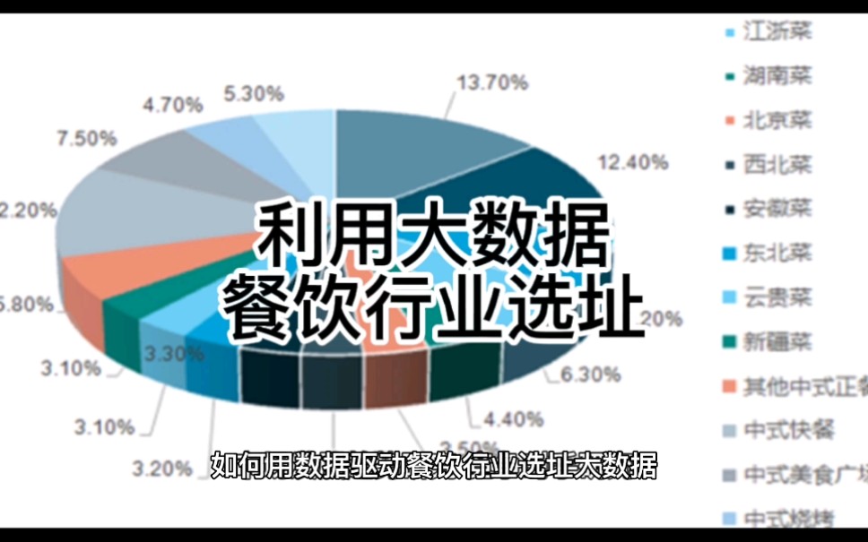 利用大数据餐饮行业选址哔哩哔哩bilibili