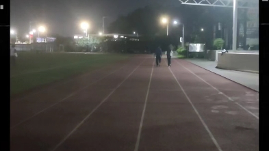 冬天的第一次夜跑