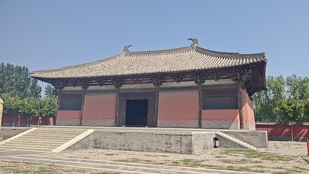 华北辽构国保-新城开善寺大殿短暂开放留影