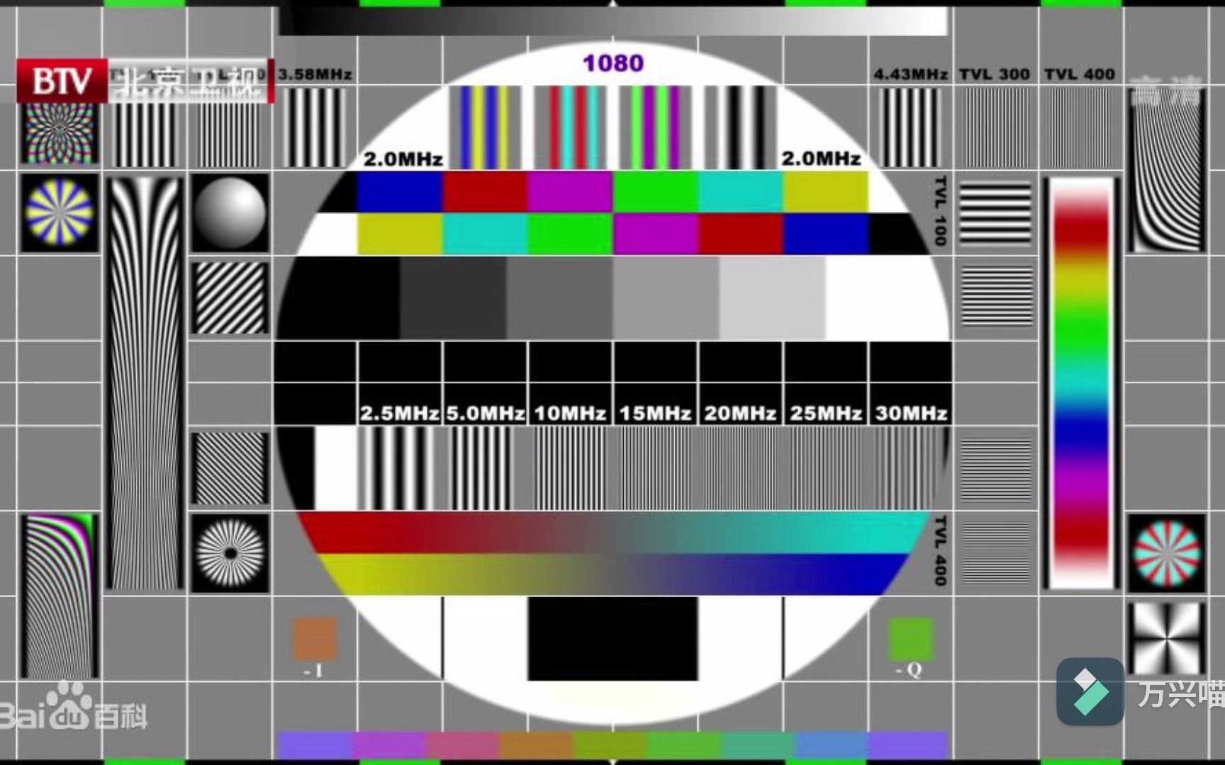 【自制】北京卫视测试卡(PM5431测试卡)哔哩哔哩bilibili