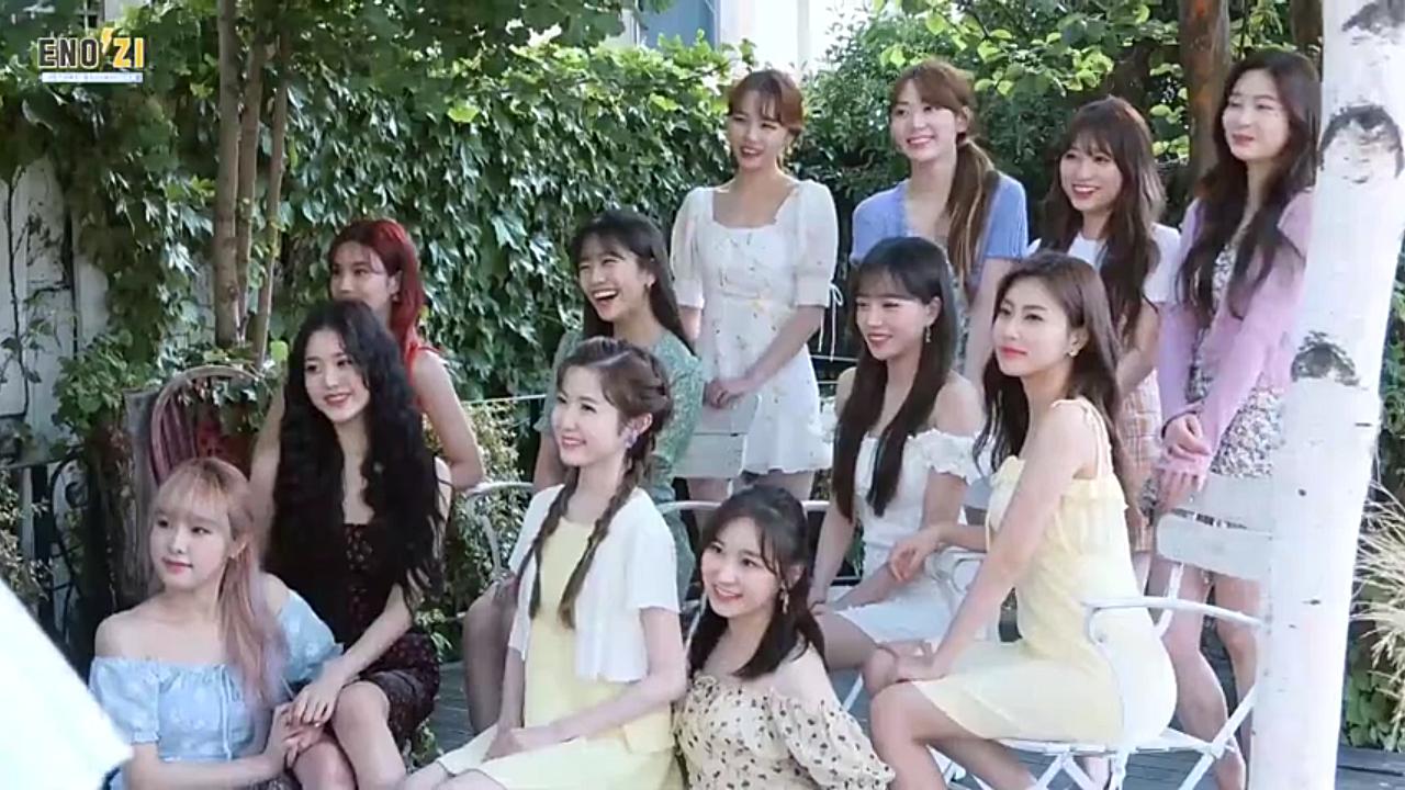 【女团lz one】v live iz_one enozi cam[mv拍摄花絮】