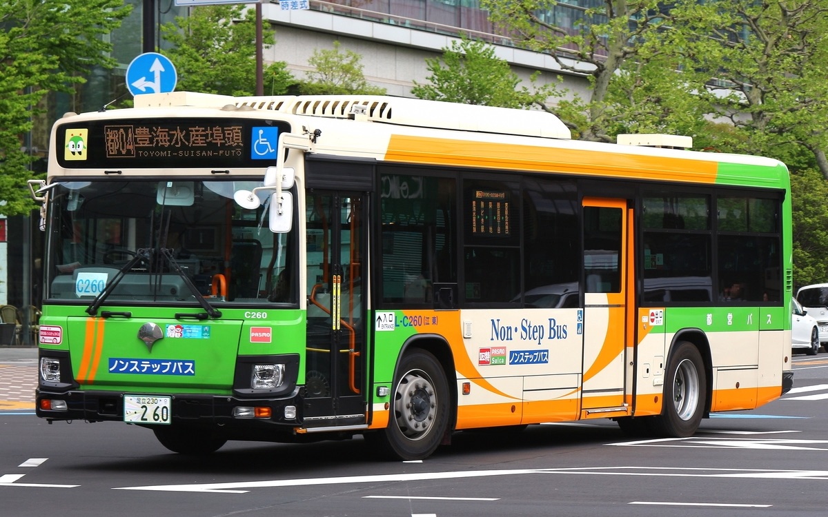 都营巴士 都04系统 丰海水产埠头-东京丸之内_哔哩哔哩_bilibili