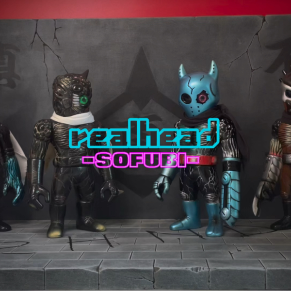 真头玩具realhead】sofubi.十三号星期五杰森jason&真头1号chaosman.附