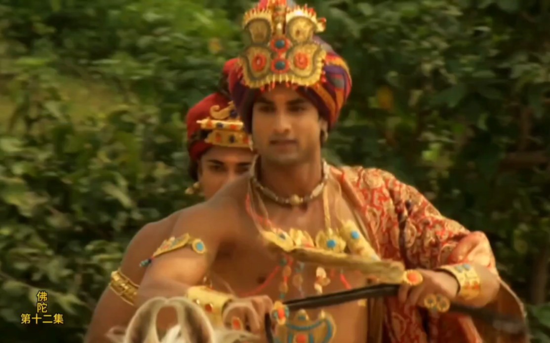 佛陀扮演者himanshu soni骑马超帅的