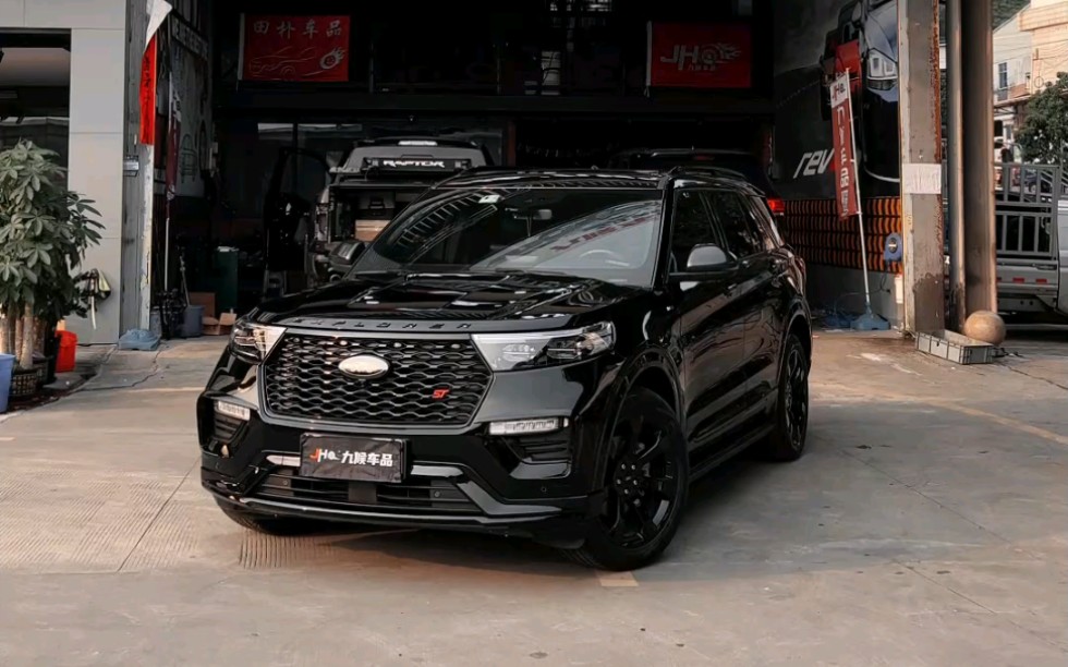 探险者st版本整体黑化黑武士太帅了