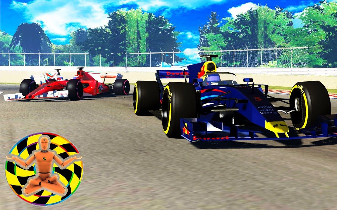 【beamng drive】赛车碰撞 #3 - crashtherapy