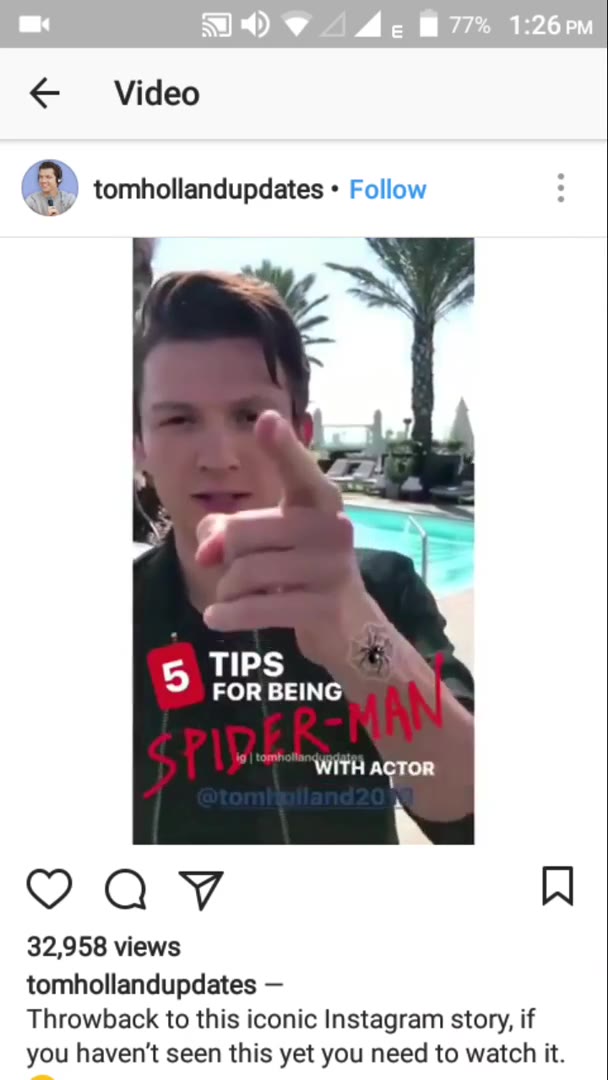 【TomHolland荷兰弟】成为蜘蛛侠的5个贴士,汤姆赫兰徳version哔哩哔哩bilibili