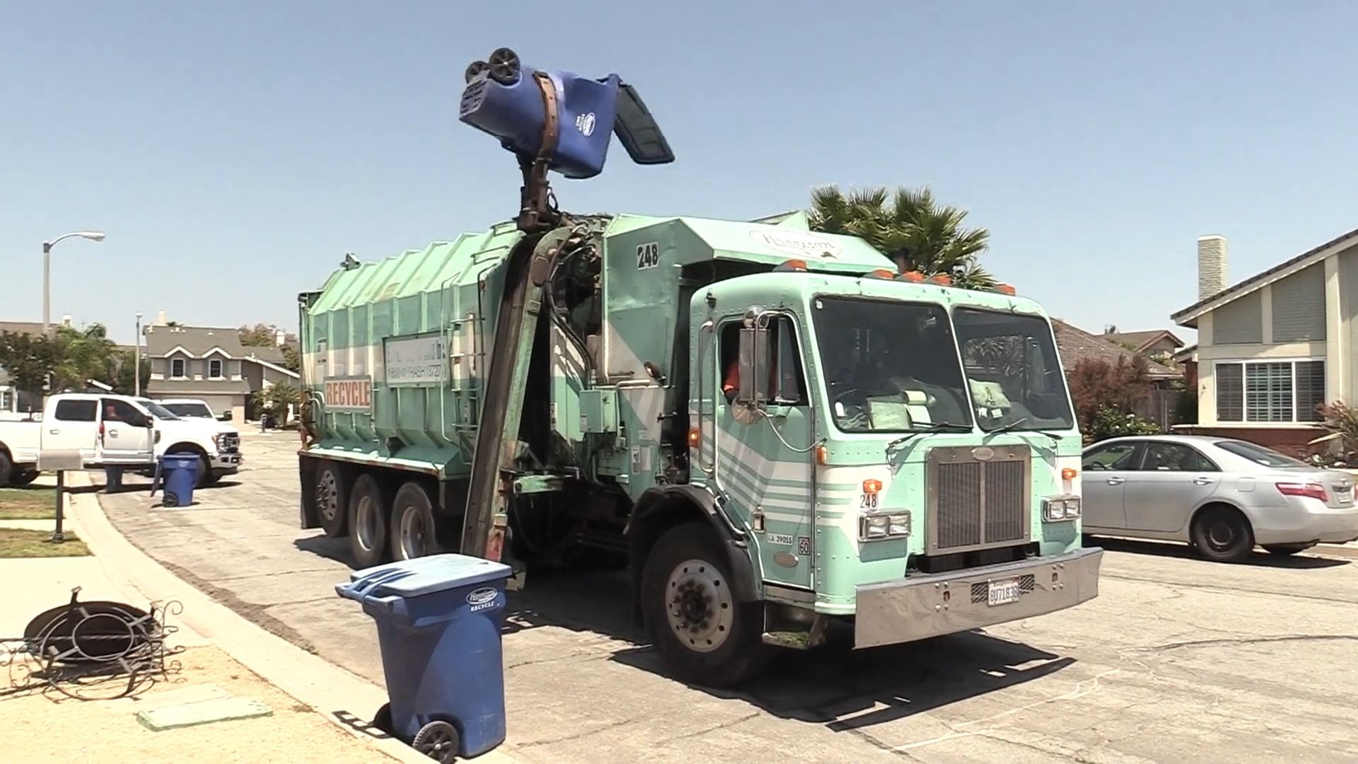 【垃圾回收】socalgarbagetrucks killing it in an ex la pete 320