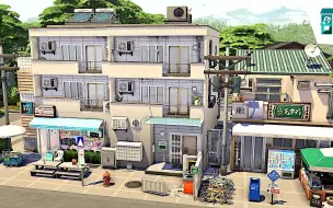 Download Video: 【搬运】模拟人生4速建丨NOCC丨出租公寓丨Tomarang Apartments 🏤 by  SarahAmina