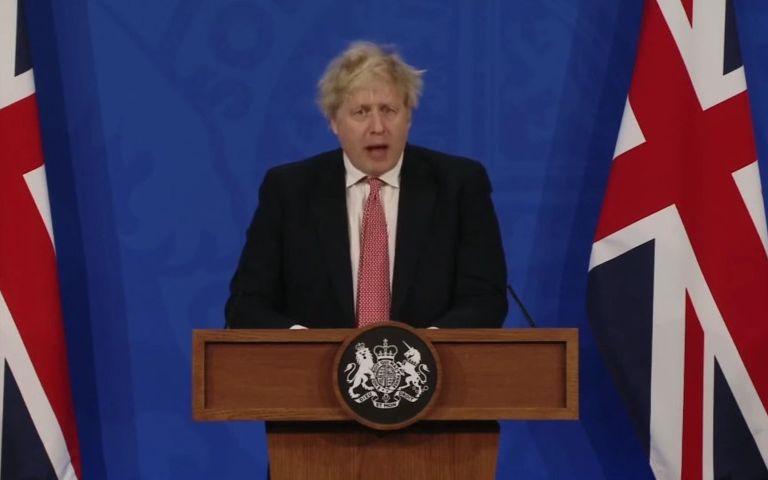 Statement by Prime Minister Boris Johnson at Covid Press Conference哔哩哔哩bilibili