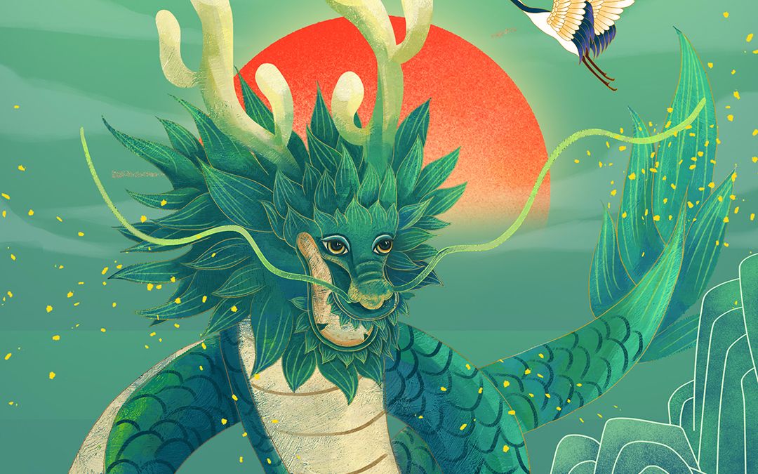 终身vip资源更新龙抬头海报模板第二季