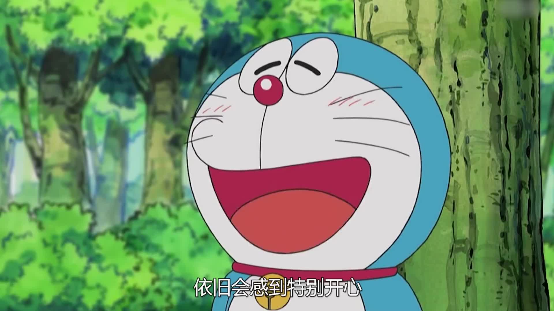 大雄埋下的百年时光胶囊,感谢哆啦a梦为他在一百年后诞生