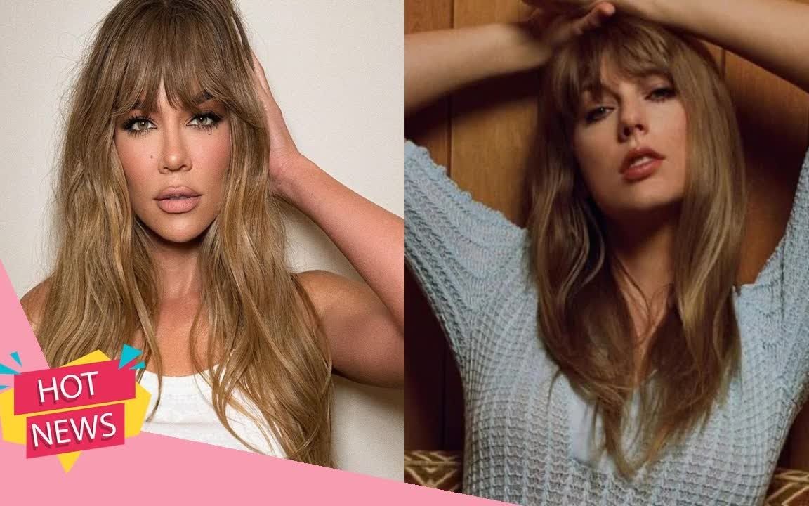 【Taylor Swift】科洛ⷮŠ卡戴珊 (Khlo㩠Kardashian) 的粉丝在她最新的照片中将她比作Taylor Swift哔哩哔哩bilibili